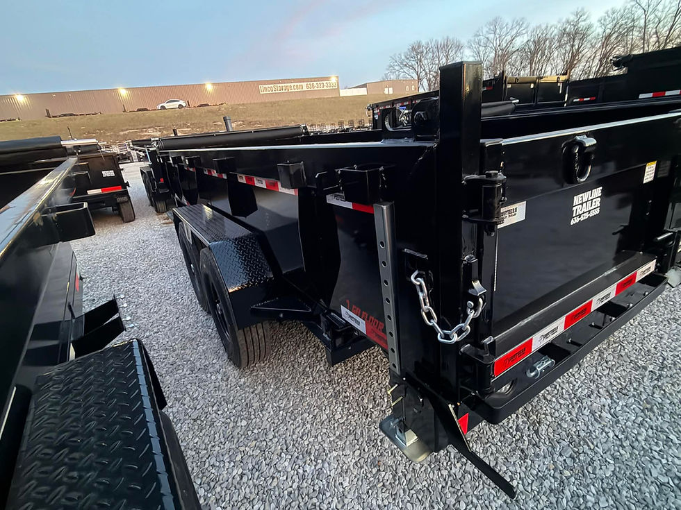 Thumbnail: 2026 SUT EXTREME Dump Trailer 7x16, 2' Sides, 8" iBeam, 7ga Floor, Tarp, Ramps