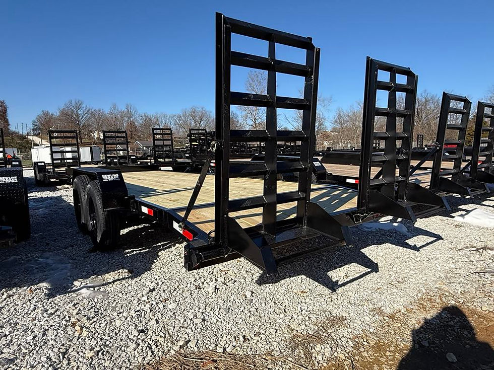 Thumbnail: 2026 B/R 82x20 Car Hauler Trailer, Stand Up Ramps, Tool Box, Winch Plate,10kGVWR
