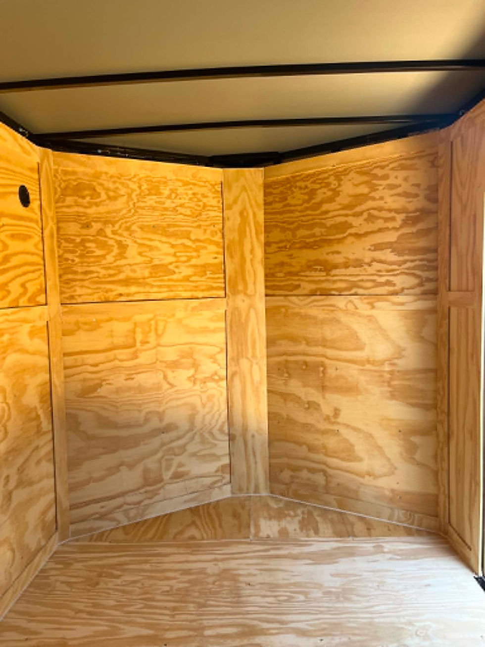 Thumbnail: 2026 Crew 7x14 Cargo Trailer, Charcoal/Black, 7' Interior, .080 Polycor, 7k GVWR