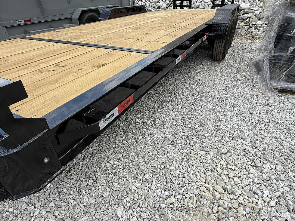 Thumbnail: 2026 SUT Equipment Trailer 84x22, Stand Up Ramps, 8" iBeam, 12k Jack, Pro-Grade