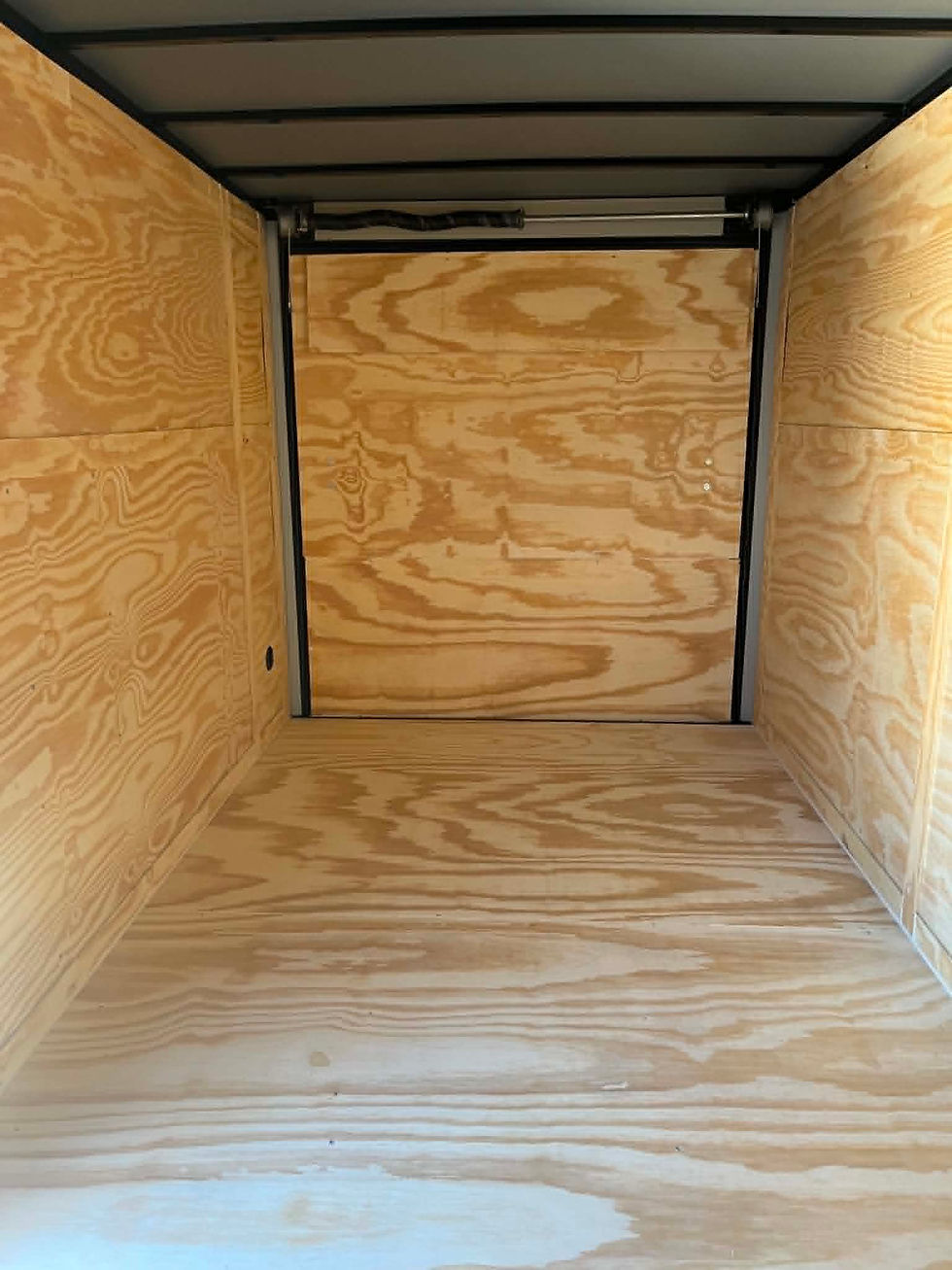 Thumbnail: 2026 Crew 7x14 Cargo Trailer, Charcoal/Black, 7' Interior, .080 Polycor, 7k GVWR
