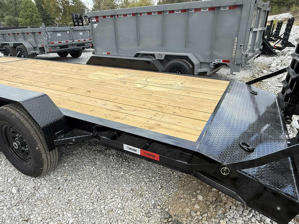 Thumbnail: 2026 SUT Equipment Trailer 84x22, Stand Up Ramps, 8" iBeam, 12k Jack, Pro-Grade