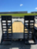 Thumbnail: 2026 SUT Equipment Trailer 84x24, Stand Up Ramps, Intergrated Toolbox, 14k GVWR