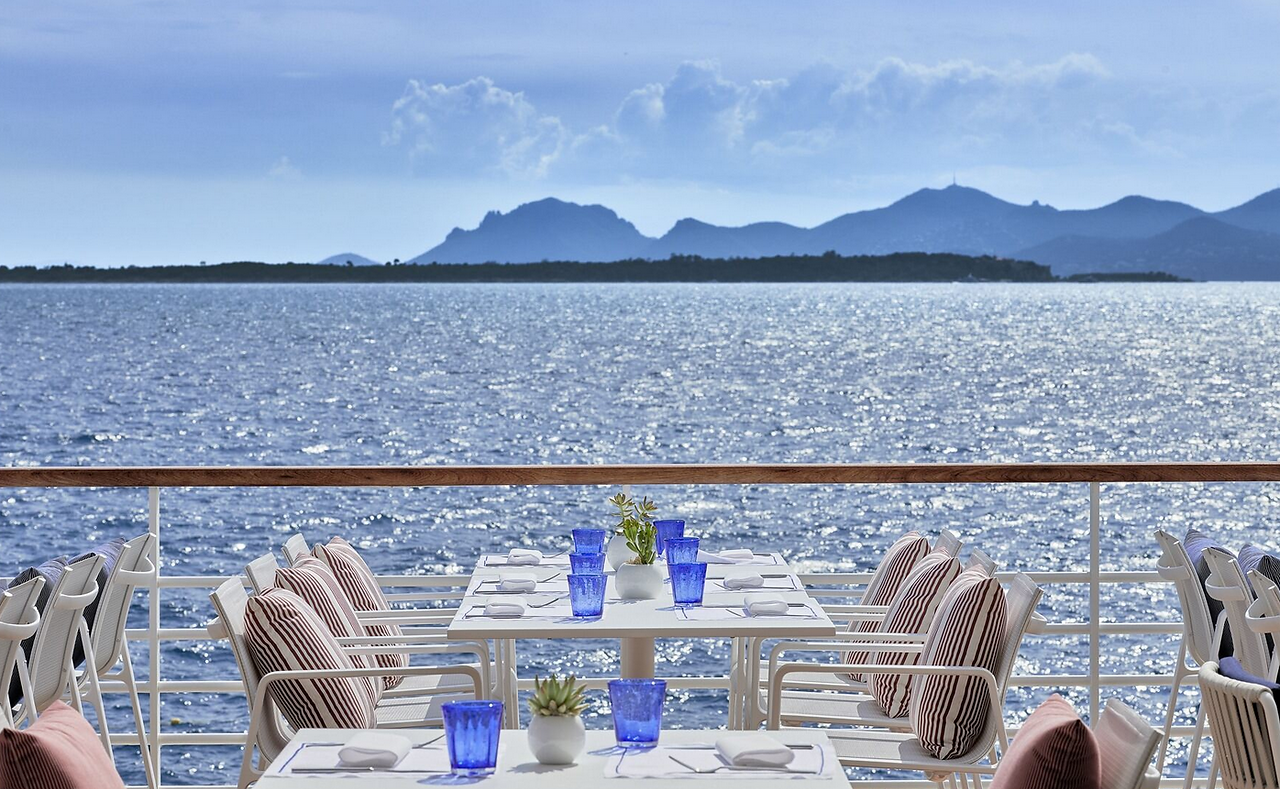 Hotel du Cap-Eden-Roc. Perched at the tip of Cap d’Antibes, overlooking the Mediterranean