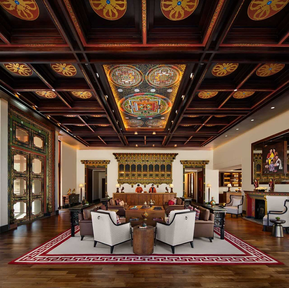 Set within the serene Paro Valley, Taj Paro Resort & Spa offers sweeping views of one of Bhutan’s most revered landmarks, the Tiger’s Nest monastery