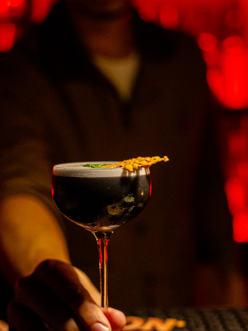 Black Cabin serves food well into the night, offering a menu designed for casual, satisfying bites rather than elaborate dining