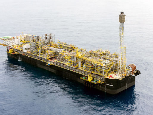 Plataforma P-68, no pré-sal, bate recorde de produção diária