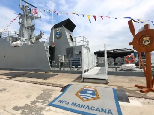 Porto de Santos recebe Navio-patrulha 'Maracanã' na quinta-feira