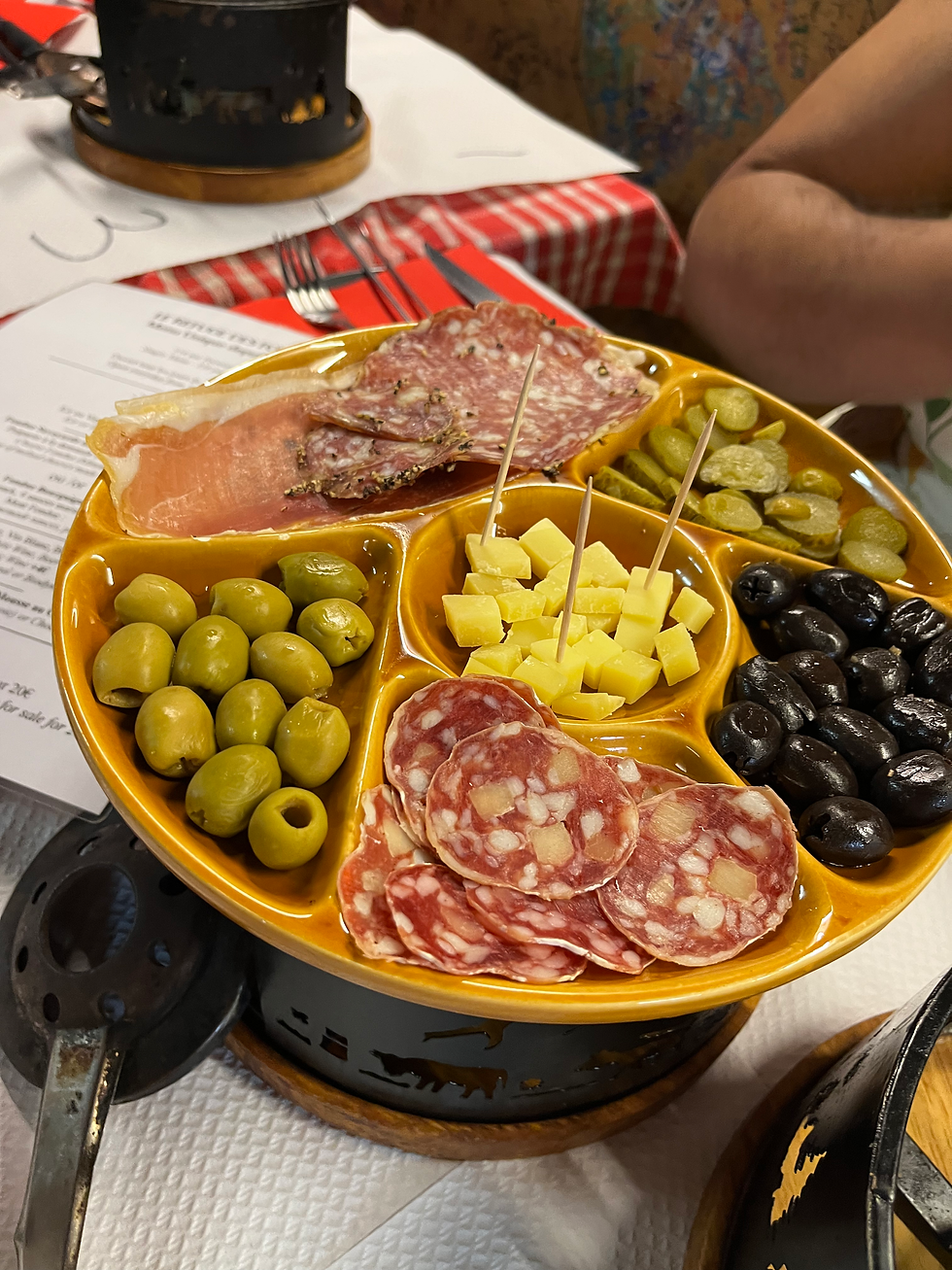 Appetizer platter