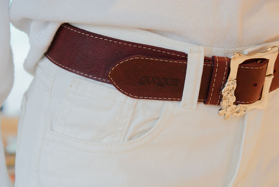 Miniatura: Cinto PASPALUM BURGUNDY