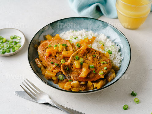 Hawaiian Pork Chops