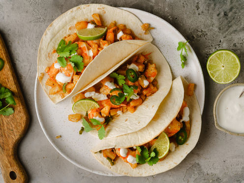 Pineapple Shrimp Tacos