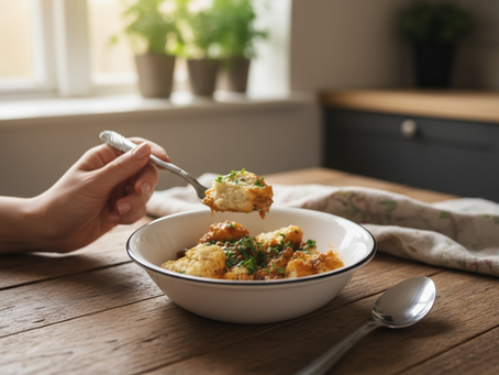 Cozy Beef & Dumplings