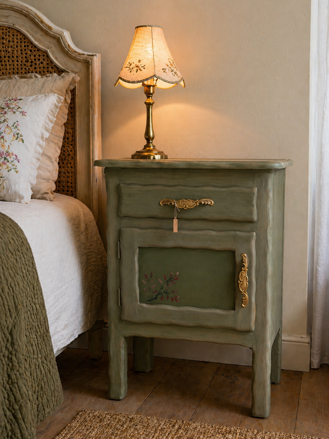 Comodino verde