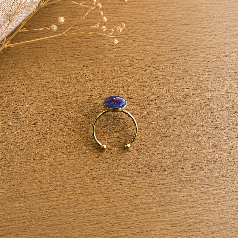 Miniatura: Anello Fiore regolabile 