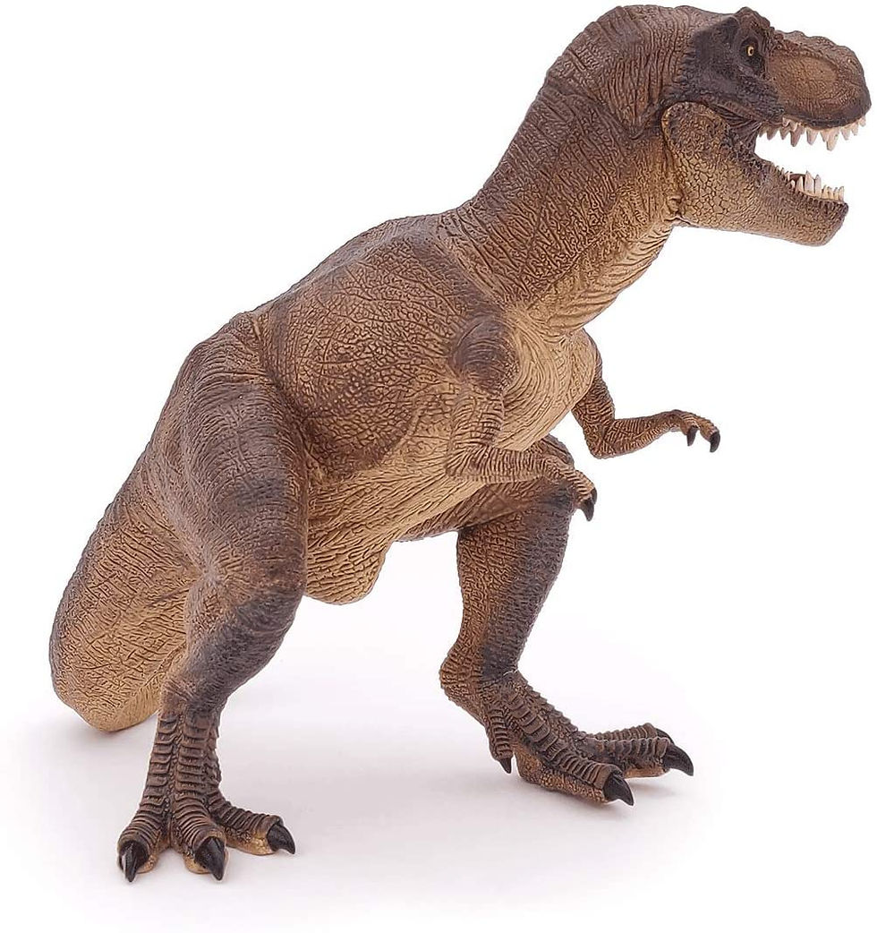 Miniatura: Dinosaurio T-Rex Pintado a Mano Jumbo