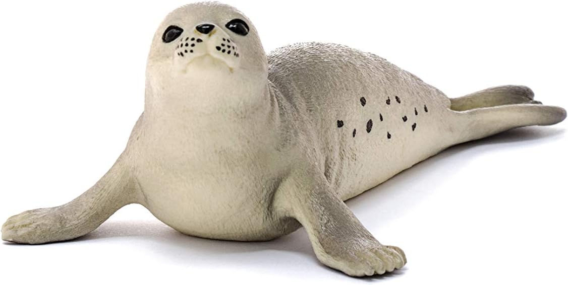 Figura Animales Foca Pintado A Mano Para Niños