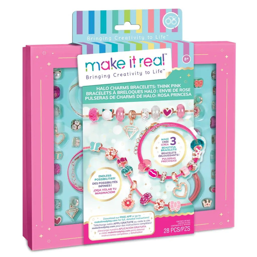 Pulseras Estilo Pandora Think Pink