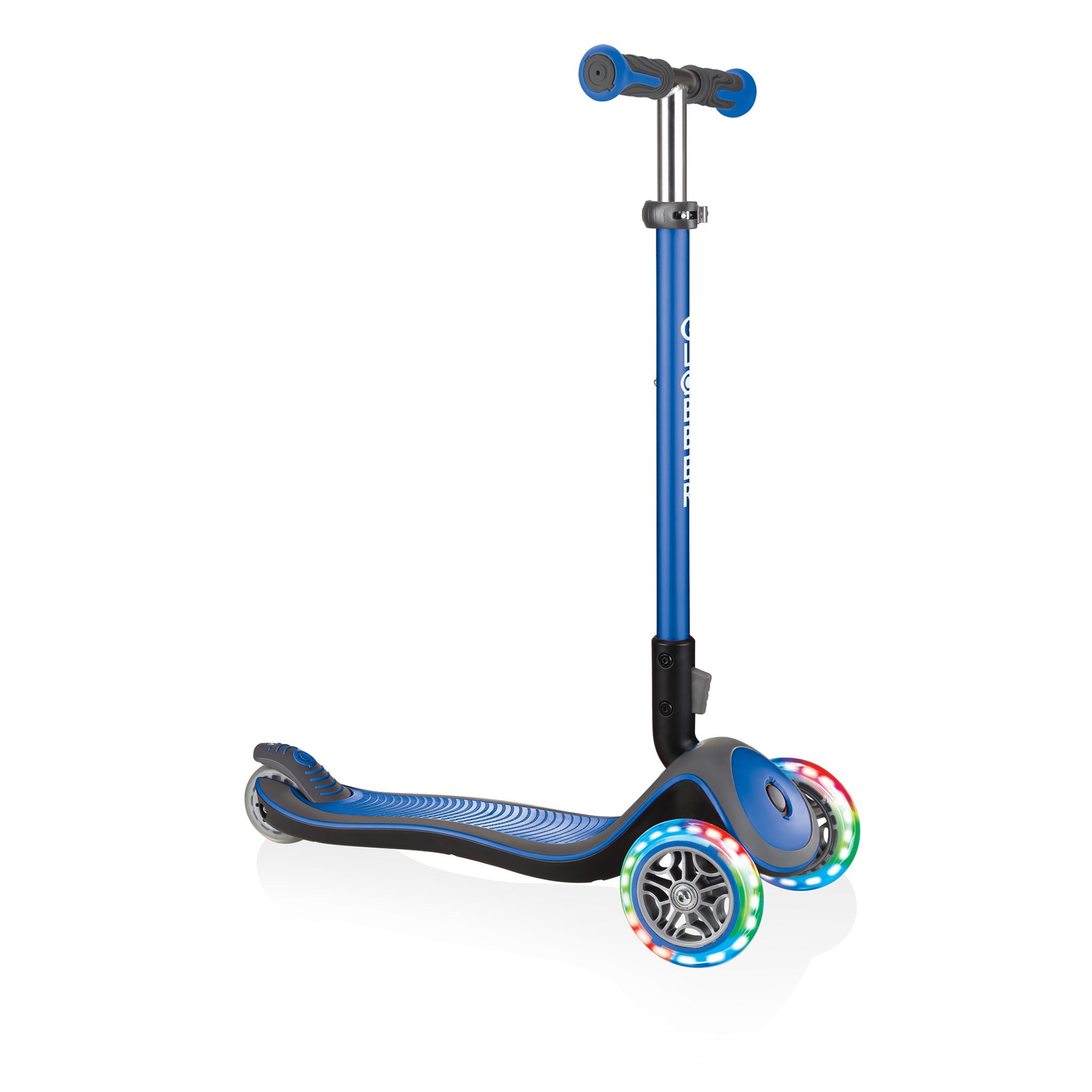 Patineta Elite Deluxe Azul con Luces