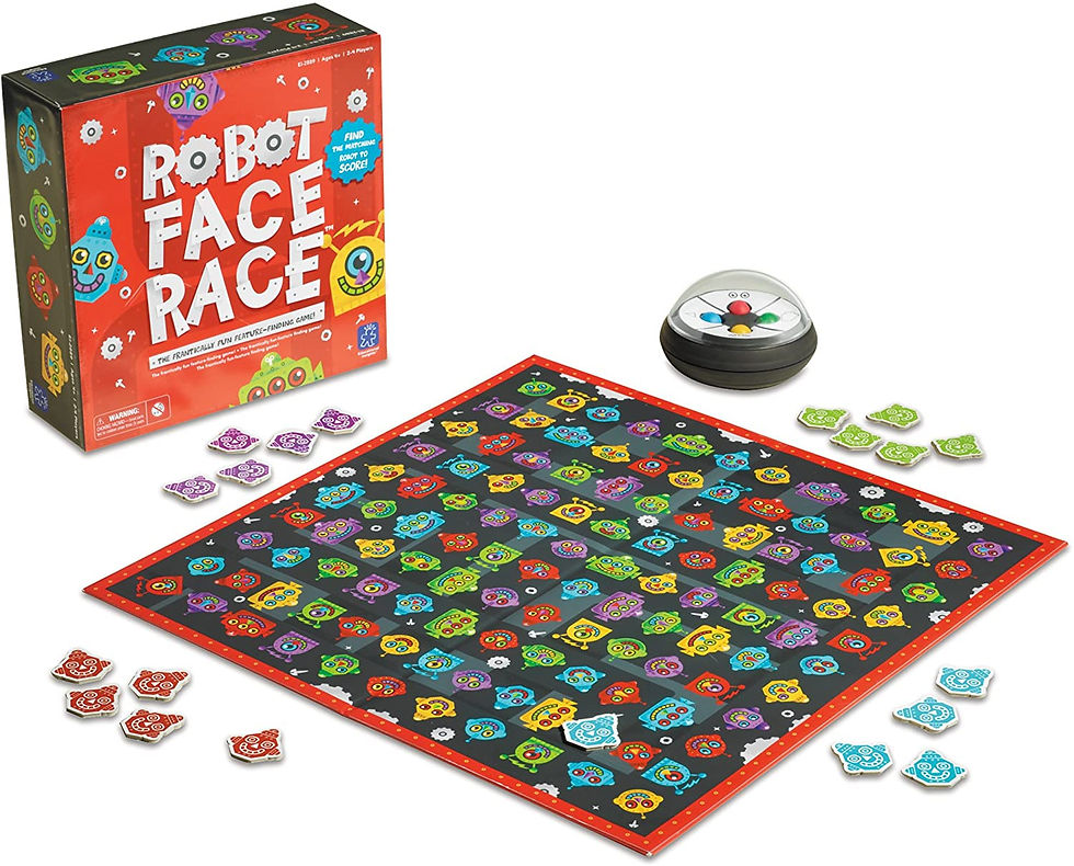Juego de Mesa Robot Face Race