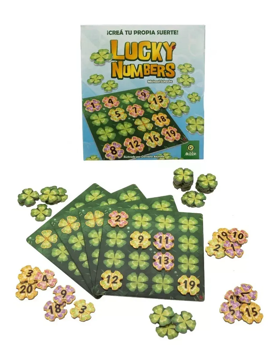 Miniatura: Juego De Mesa Lucky Numbers 2021 Estrategia Niños Y Adultos