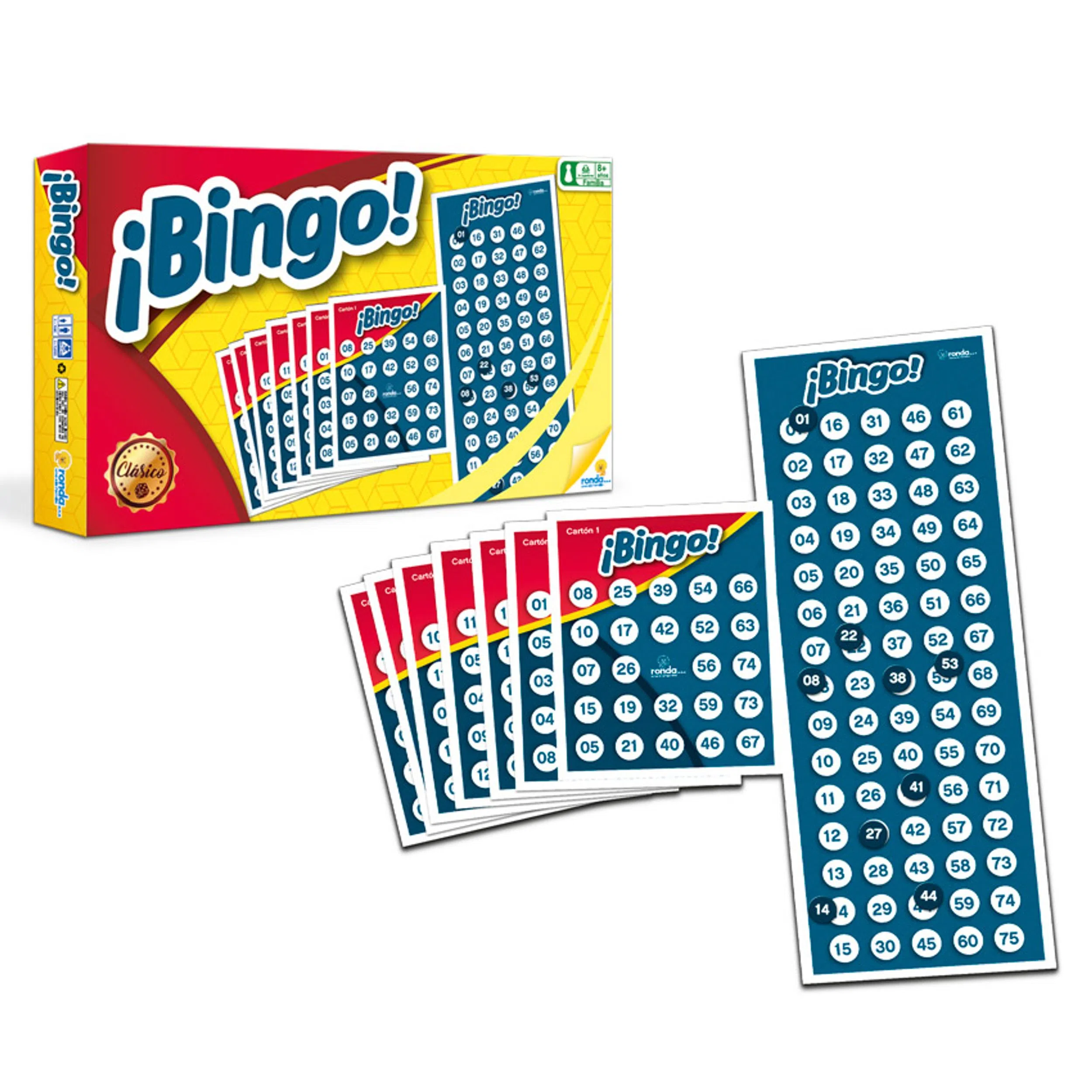 Bingo Para Niños Juego De Mesa Familiar