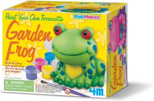 Kit De Arte Pinta Tu Rana De Jardin | Jugando y Educando
