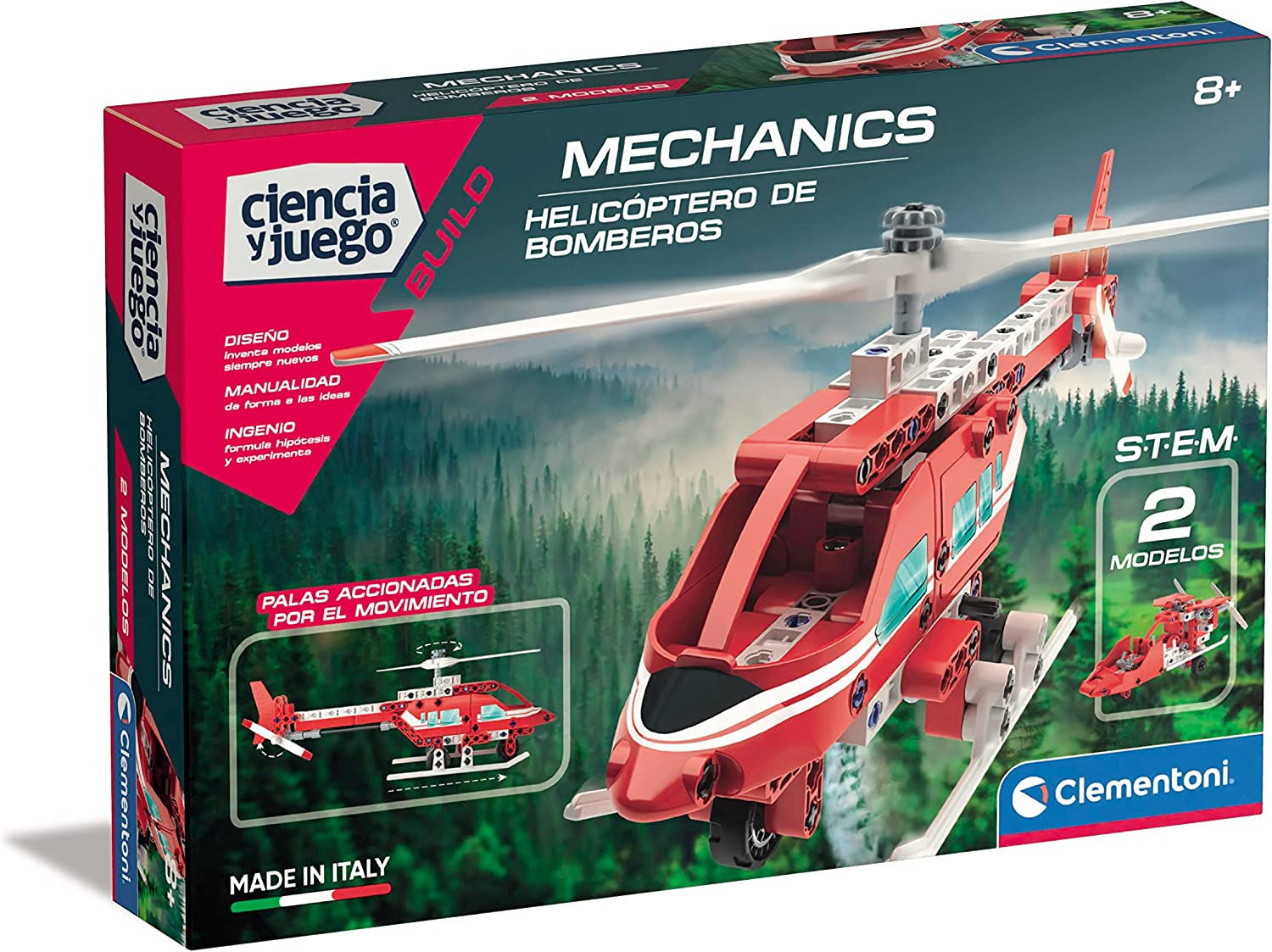 Juego Construcción Helicópteros de Rescate Niños