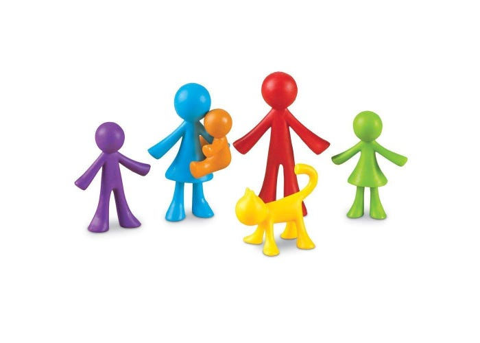 Miniatura: juego Set De Conteo Familia para niños niñas