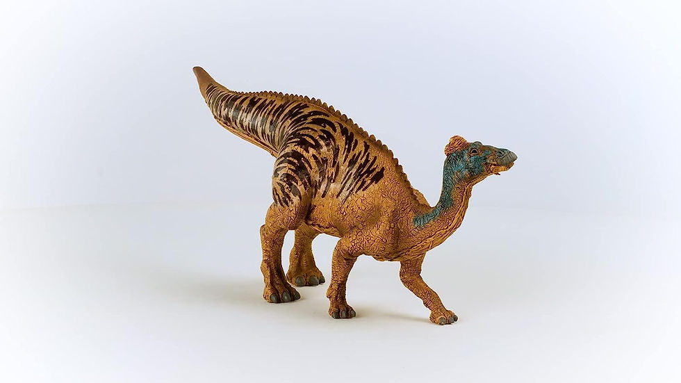Miniatura: Figura Dinosaurios Edmontosaurus Pintado A Mano