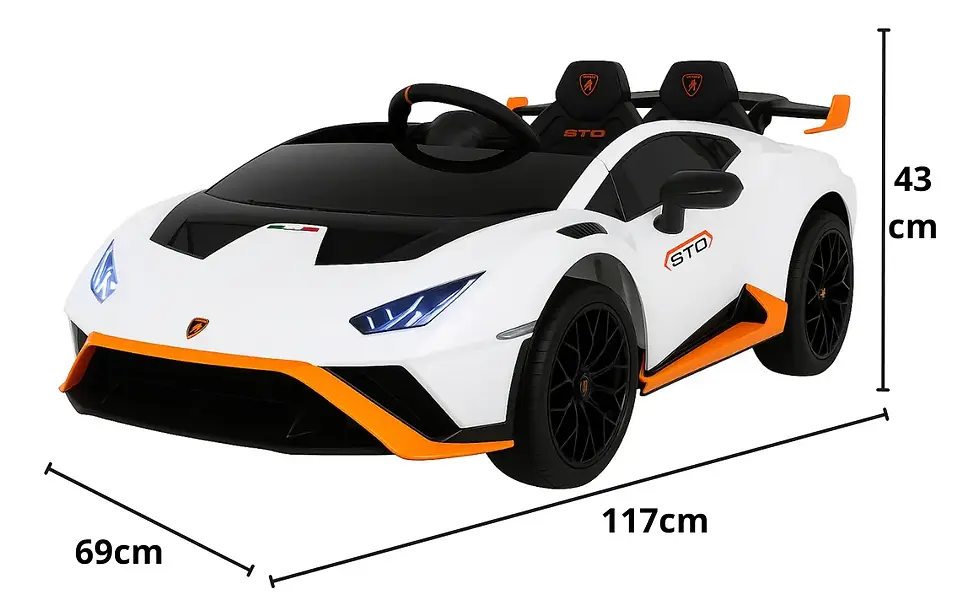 Miniatura: Carro Montable Lamborghini Huracán 12v Niños