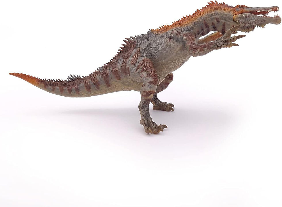 Miniatura: Figura Dinosaurios Baryonys Pintado A Mano