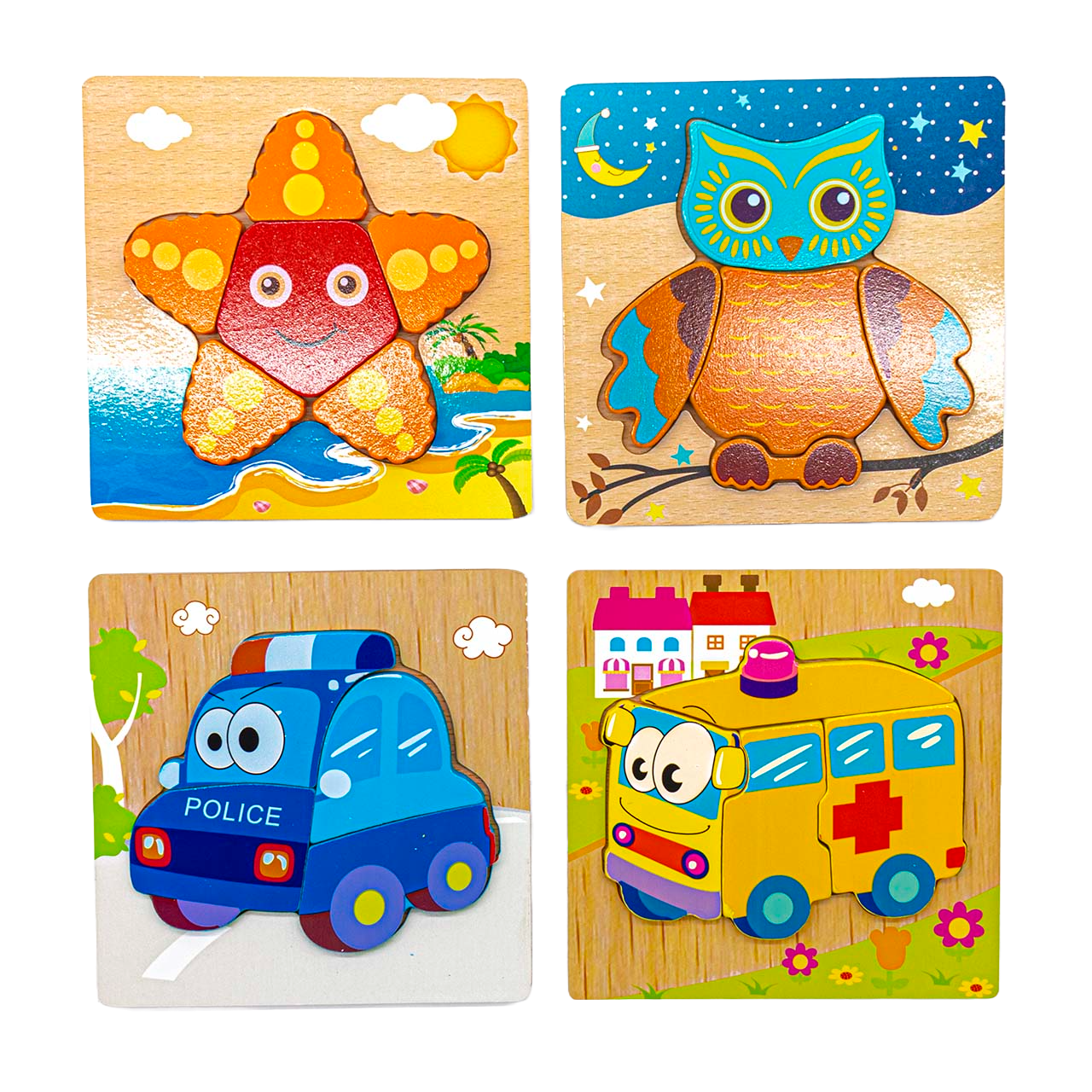 Rompecabezas Madera para niños