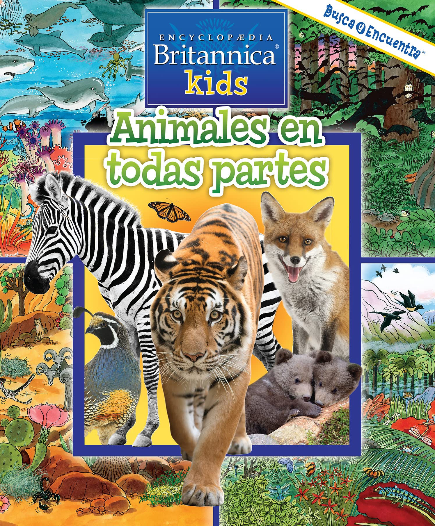 Libro De Actividades Busca Y Encuentra Animales