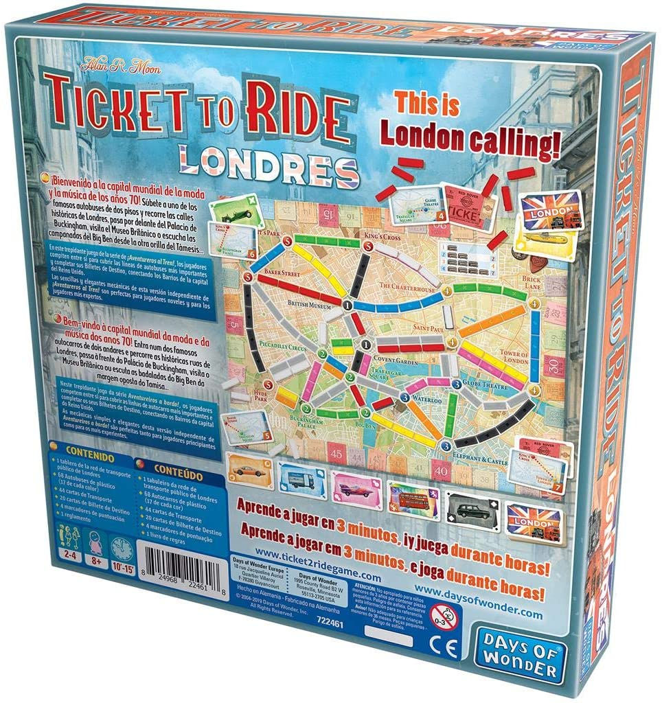 Miniatura: Juegos de Mesa Ticket To Ride Londres