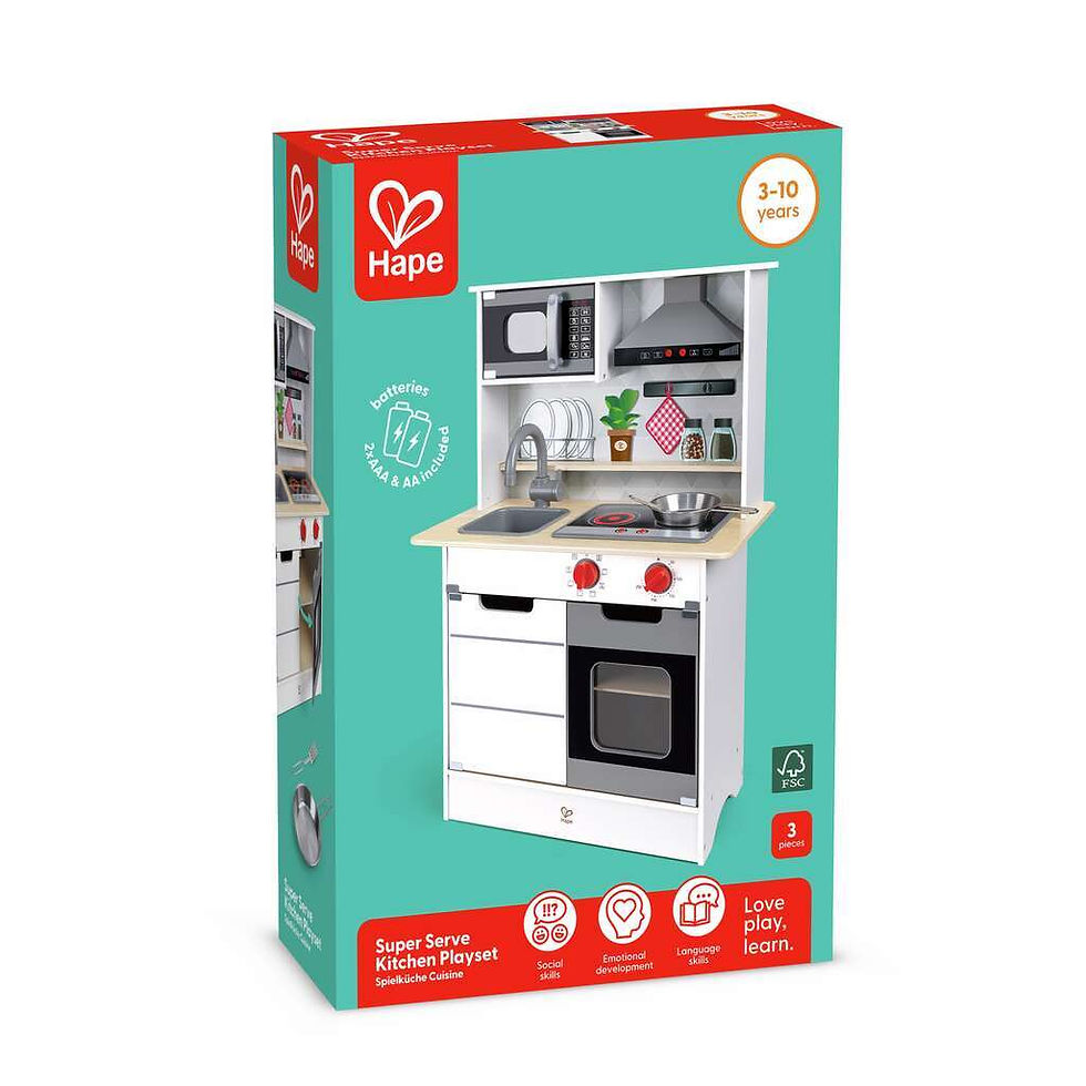 Miniatura: Cocina en Madera Luces y Sonidos