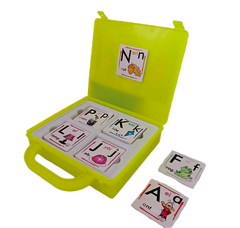 Juego Didáctico Aprendiendo El Alfabeto Palabras En Inglés