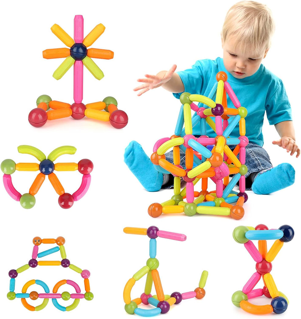 Miniatura: Juego de Construccion Magnetico 64 Piezas