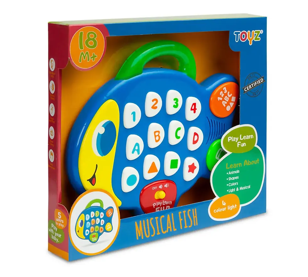Miniatura: Juego Pez Interactivo Con Luces Para Niños