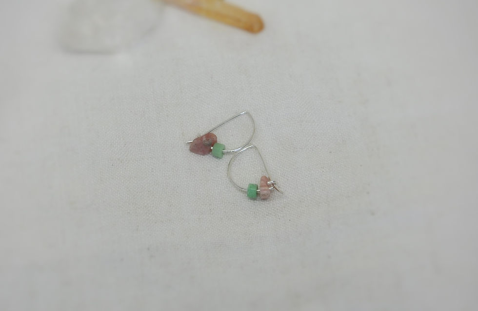 Colour drops, pink and aqua