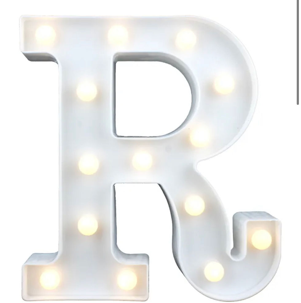 Thumbnail: Tabletop Light Up Letter - Hire