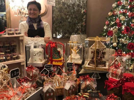 Aria at a Christmas Market