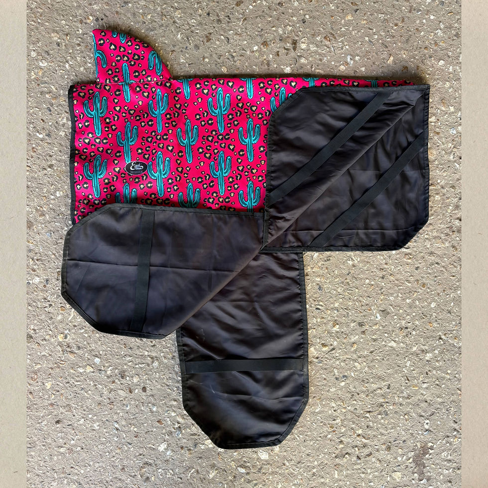 Thumbnail: Western saddle cover - pink