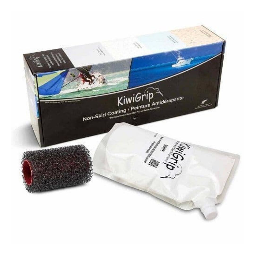 KiwiGrip Non-Skid Deck Paint White Blanc 1L