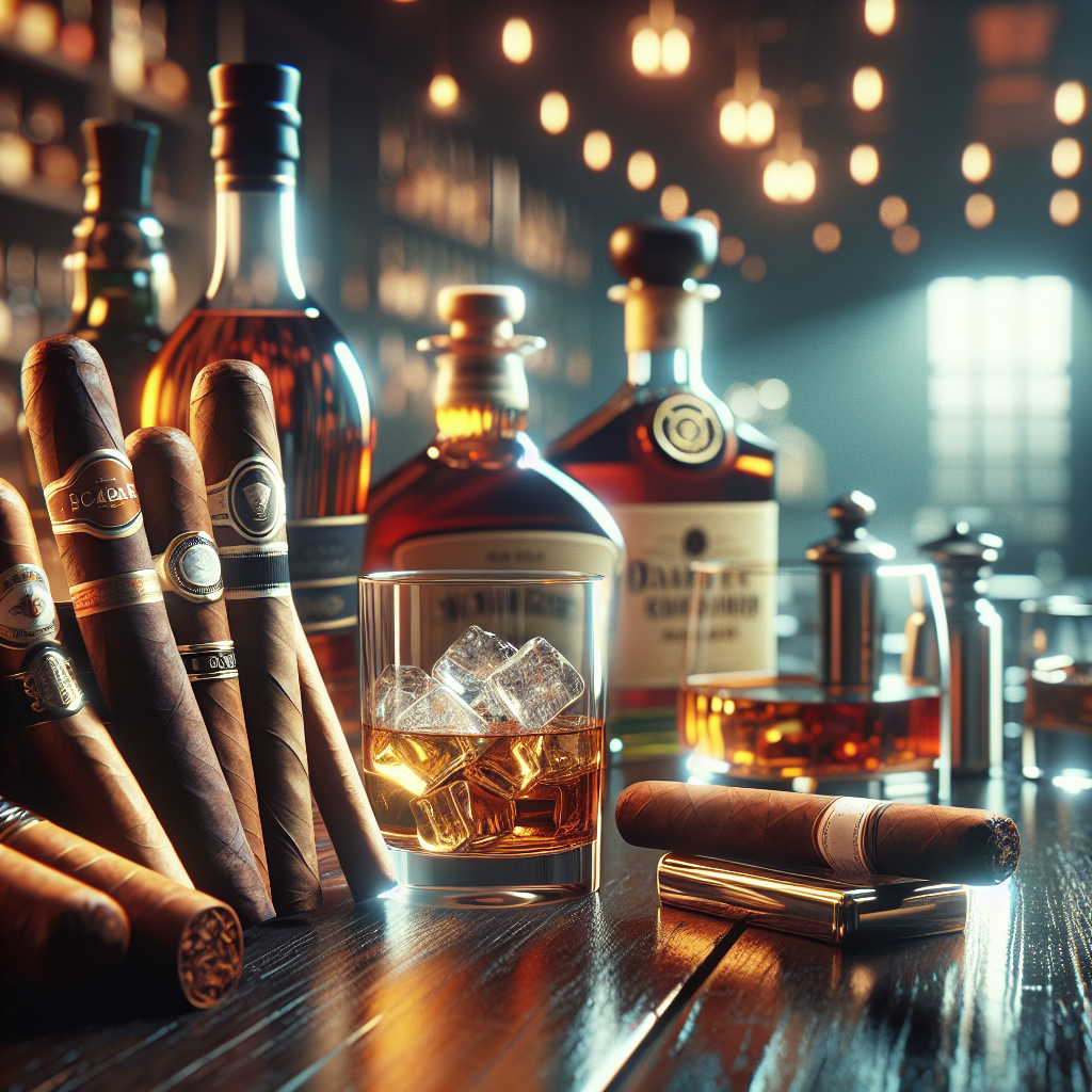 Whiskey and Cigar Pairing