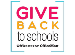 Office Depot Give Back to Schools