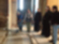busqueda con georradar dentro de iglesia en rusia