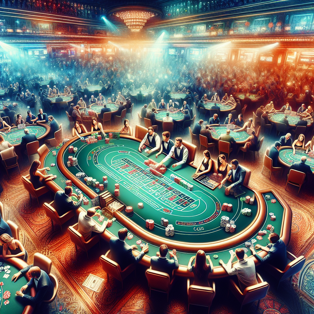 Baccarat Table