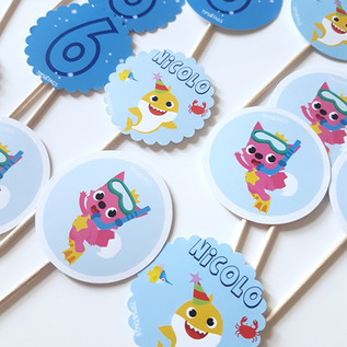 Food toppers e decorazioni per la tavola