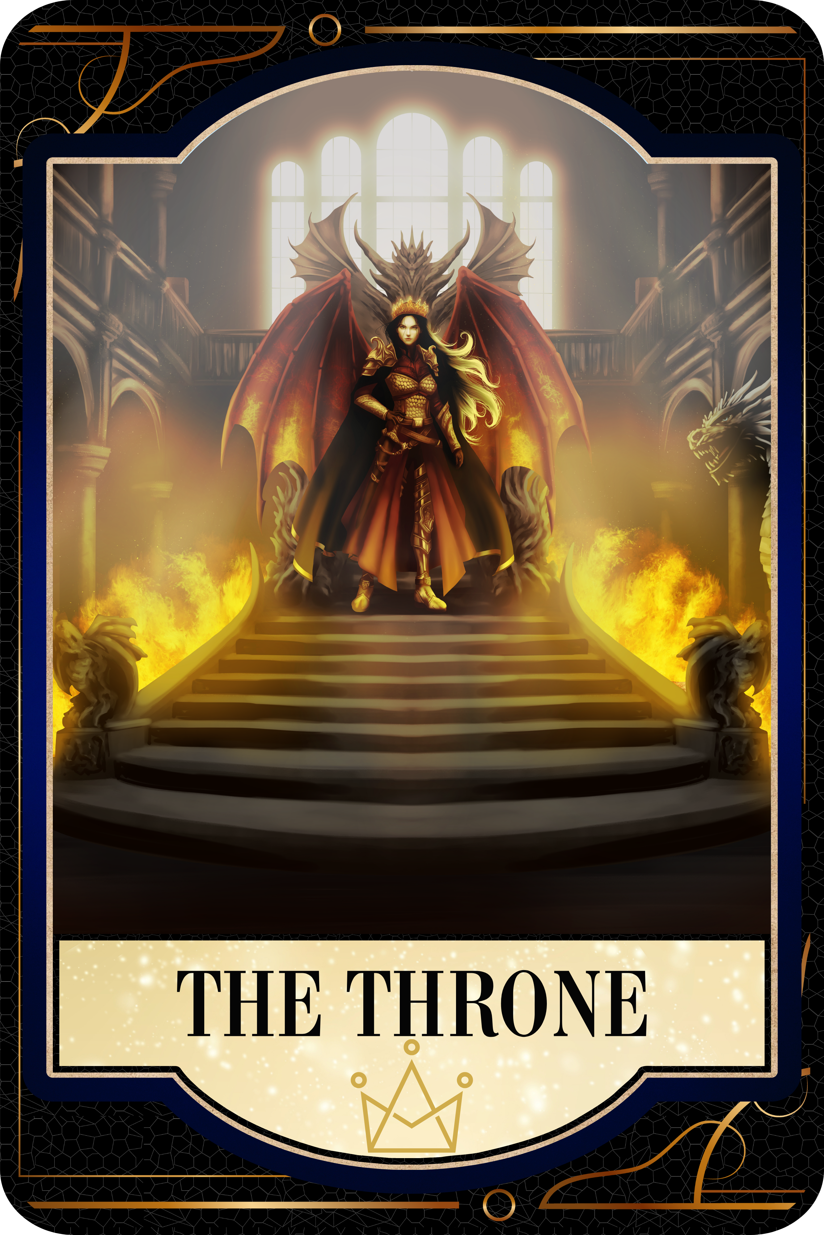 The throne